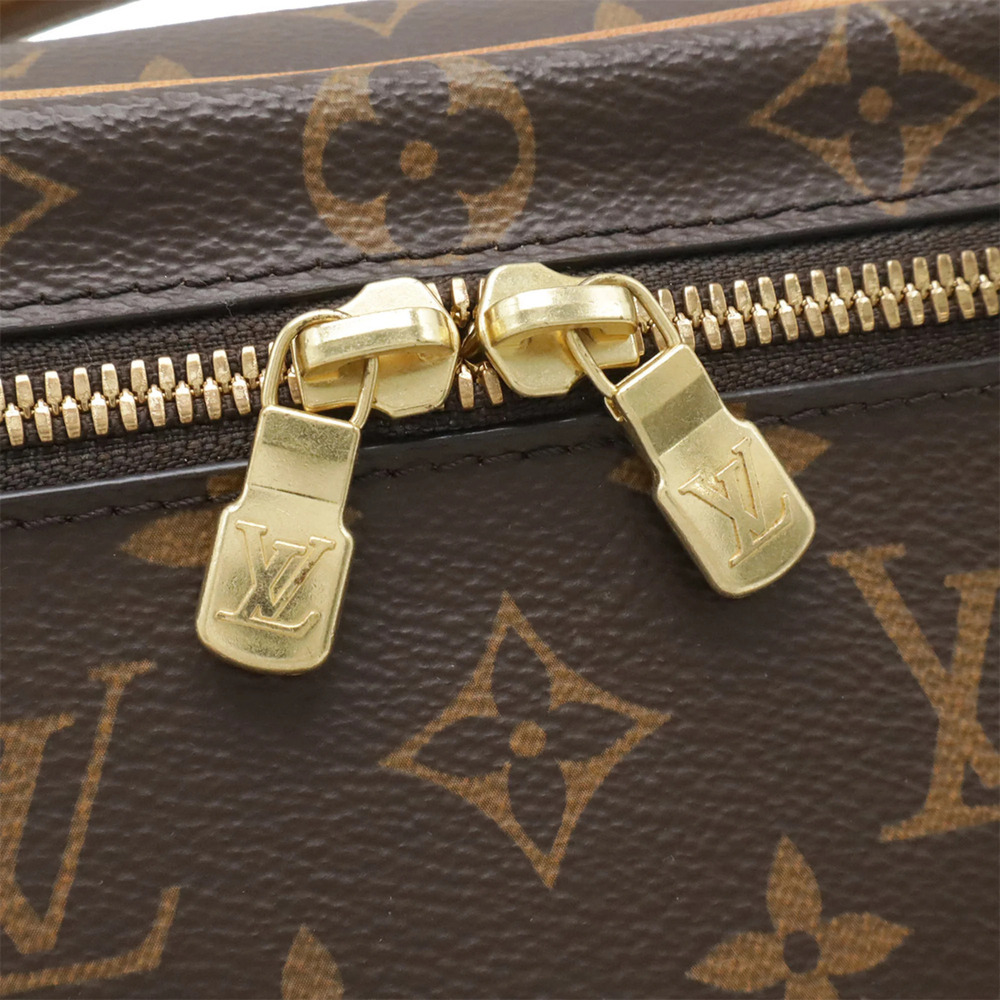 LOUIS VUITTON Authentic Brown Monogram Pouch - Picture 5 of 10